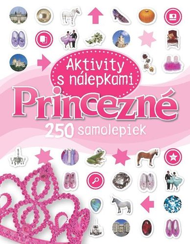 Princezné - Nálepková kniha