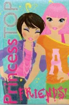 Kniha Princess TOP Friends(zelená)