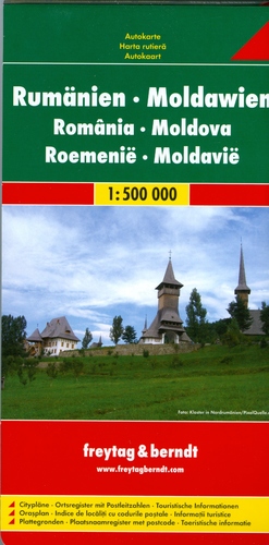 Rumunsko - Moldavsko 1:500 000 - automapa