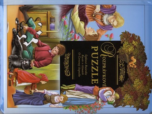 Rozprávkové puzzle – Šípková Ruženka, Kocúr v čižmách, O červenej čiapočke