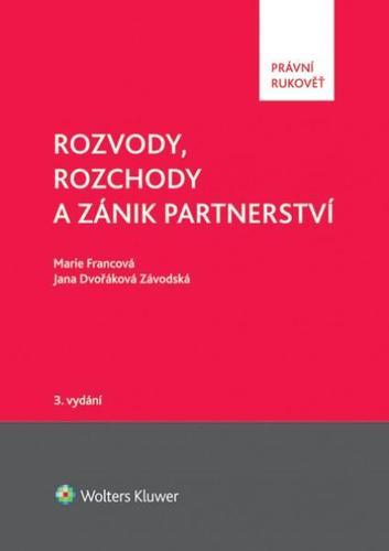 Rozvody, rozchody a zánik partnerství 3. vydání