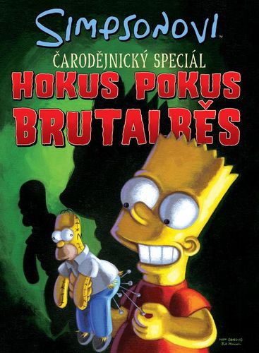 Kniha Simpsonovi Hokus Pokus Brutalběs