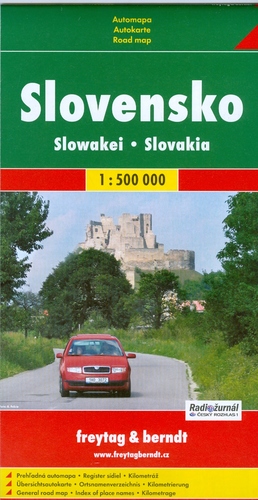 Slovensko automapa 1:500 000 - Kolektív autorov