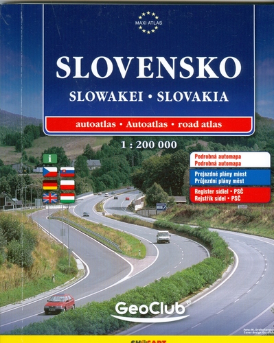 Slovensko - autoatlas 1:200 000