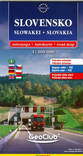 Slovensko Automapa 1:300 000