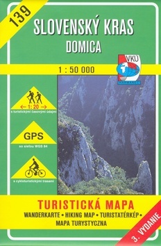Slovenský kras-Domica TM 139  1:50 000