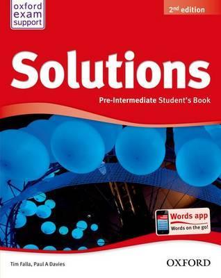 Solutions Pre-Intermediate, 2nd Edition - Student´s Book