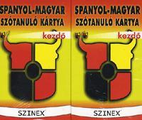 Spanyol-magyar szótanuló kártya