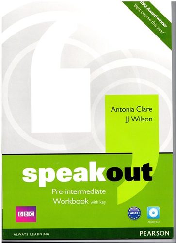 Speakout Pre-Intermediate Workbook with Answer Key & Audio CD