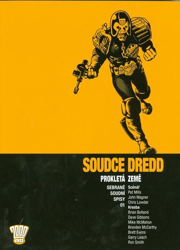 Kniha Soudce Dredd - Prokletá země