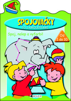 Spojovačky so samolepkami (zelená)