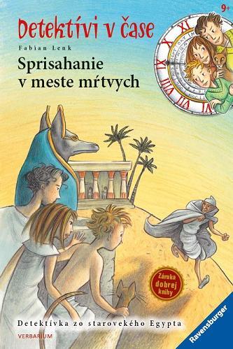 Kniha Sprisahanie v meste mŕtvych - Detektívi v čase (1.diel)