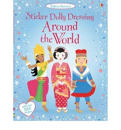 Sticker Dolly Dressing Around the World