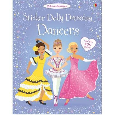 Sticker Dolly Dressing Dancers