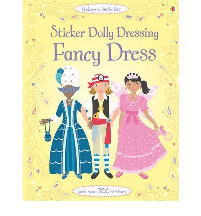 Sticker Dolly Dressing Fancy Dress