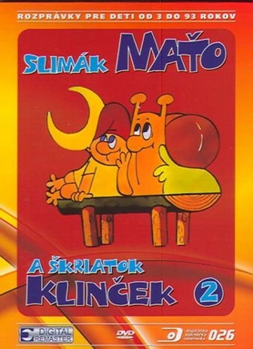Slimák Maťo a škriatok Klinček 2 DVD