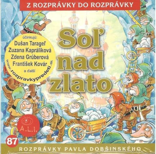 Rozprávka - Soľ nad zlato  CD (kartón)