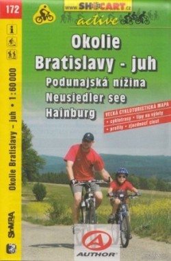 Okolie Bratislavy-juh cyklomapa 172