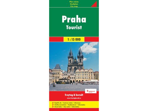 Praha tourist plán města 1:15T