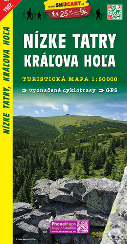 Nízke Tatry-Kráľova Hola 1:50 000