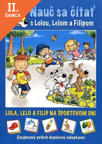 Lacná kniha Nauč sa čítať s Lolou, Lelom a Filipom