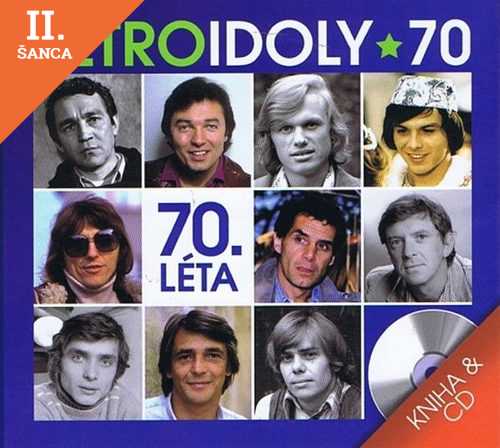 Lacné: Retro Idoly 70. léta CD+kniha