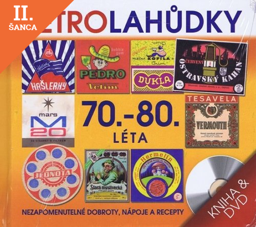 Lacná kniha Retro Lahůdky DVD+kniha