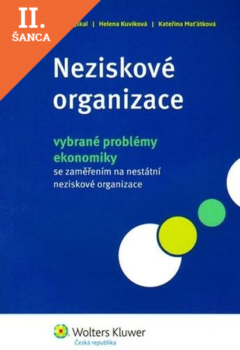 Lacná kniha Neziskové organizace - vybrané problémy