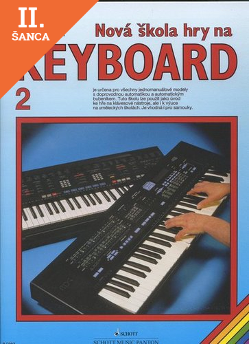 Lacná kniha Nová škola hry na keyboard 2