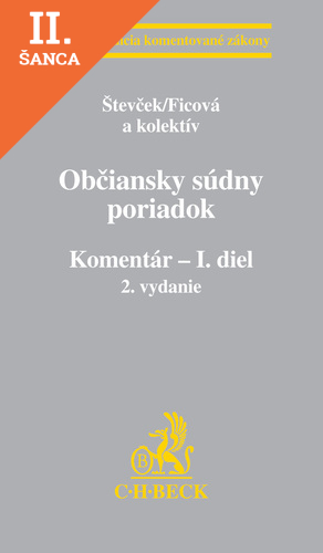 Lacná kniha Občiansky súdny poriadok I+II - Komentár, 2. vydanie