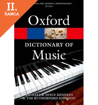 Lacná kniha Oxford Dictionary of Music