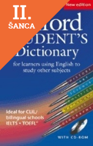 Lacná kniha Oxford Student´s Dictionary of English + CD-ROM