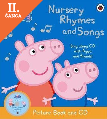 Lacná kniha Peppa Pig: Nursery Rhymes and Songs Picture Book and CD