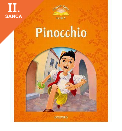 Lacná kniha Pinocchio - Classic Tales: Level 5