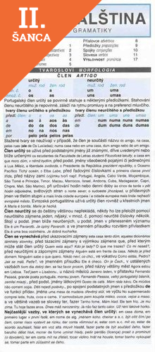 Lacná kniha Portugalština - souhrn gramatiky
