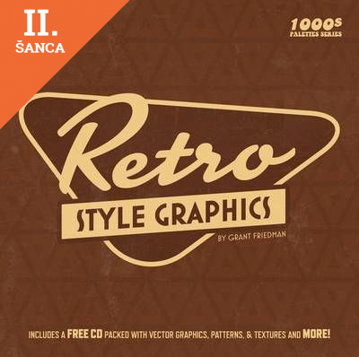 Lacná kniha Retro Style Graphics