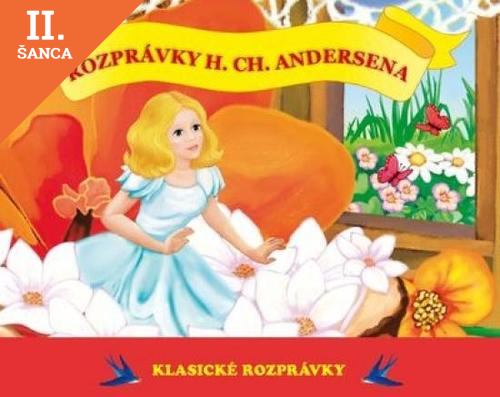 Lacná kniha Rozprávky H. CH. Andersena - kufrík (tri 12-str. leporelá)