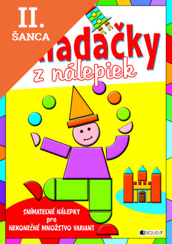 Lacná kniha Skladačky z nálepiek - žltý zošit
