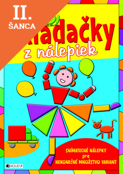 Lacná kniha Skladačky z nálepiek - modrý zošit