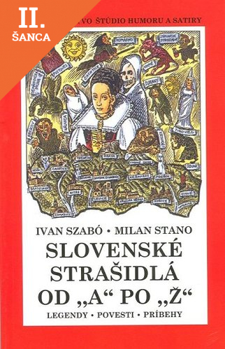 Lacná kniha Slovenské strašidlá od A po Ž