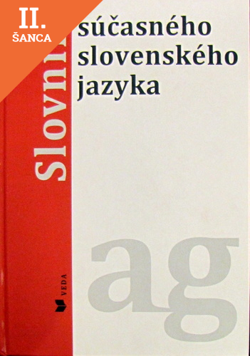 Lacná kniha Slovník súčasného slovenského jazyka a-g