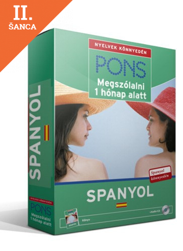 Lacná kniha PONS Megszólalni 1 hónap alatt: Spanyol könnyedén (CD melléklettel)