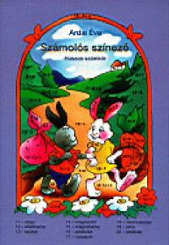 Számolós színező 1. - Húszas számkör