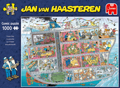 Puzzle Výletná loď 1000 Jan van Haasteren