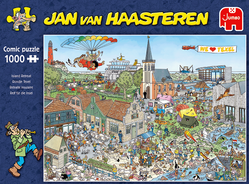 Puzzle Výlet na ostrov 1000 Jan van Haasteren