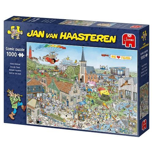 Puzzle Výlet na ostrov 1000 Jan van Haasteren