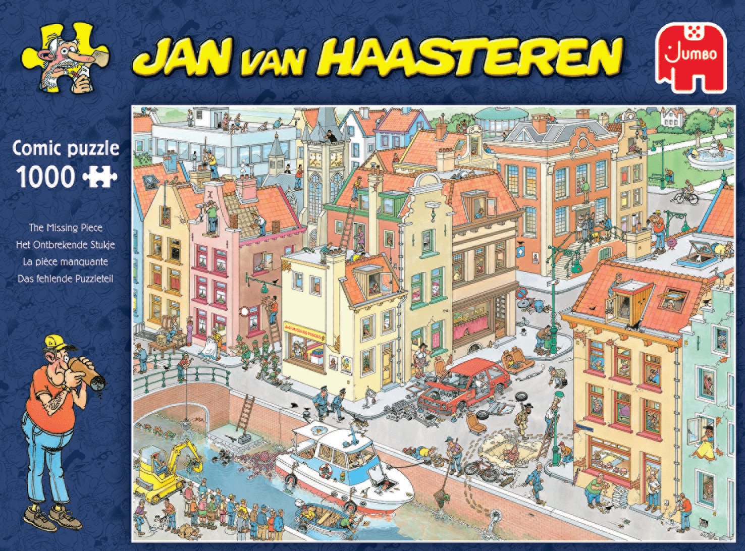 Puzzle Chýbajúci kúsok 1000 Jan van Haasteren