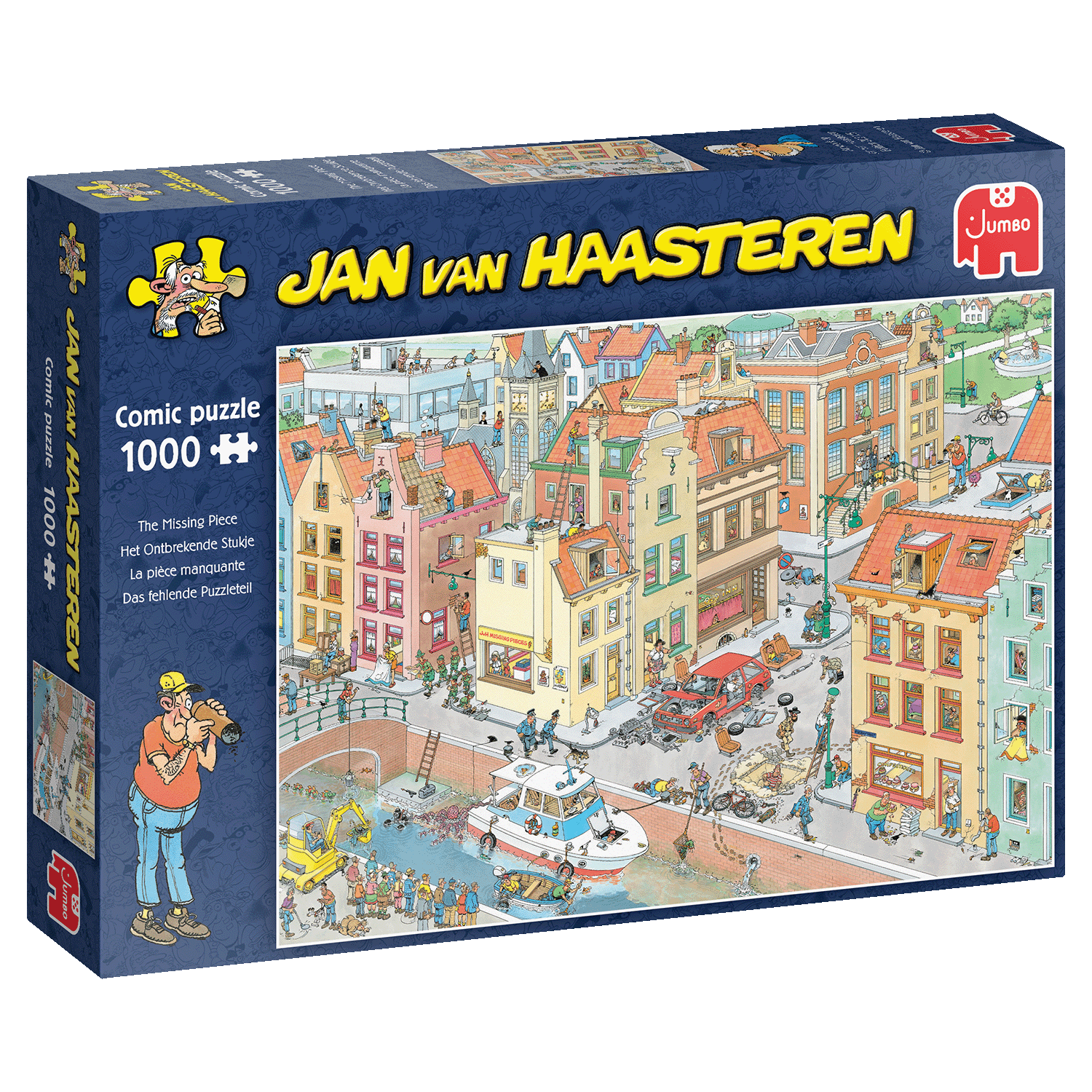 Puzzle Chýbajúci kúsok 1000 Jan van Haasteren
