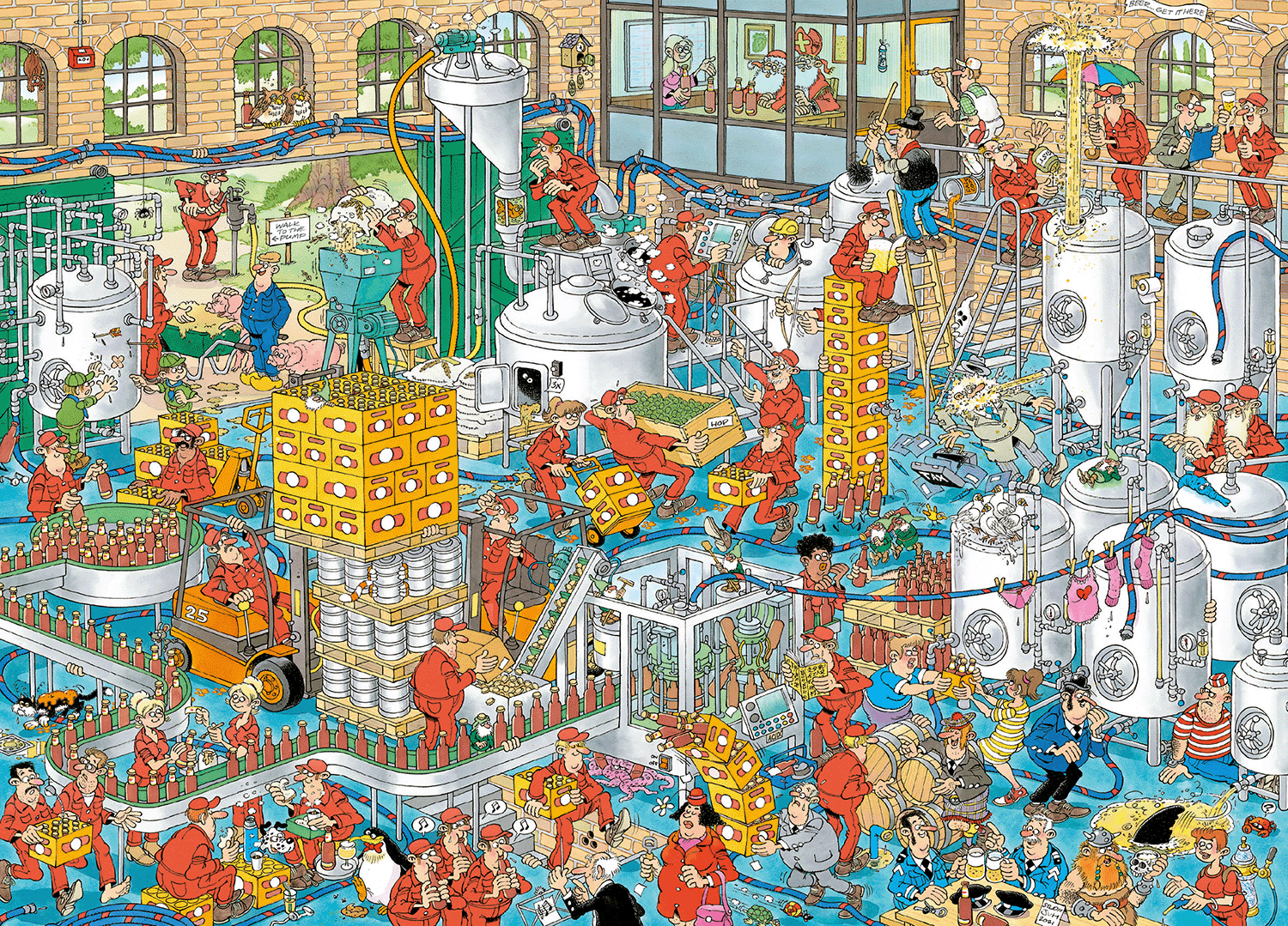 Puzzle Pivovar 1000 Jan van Haasteren