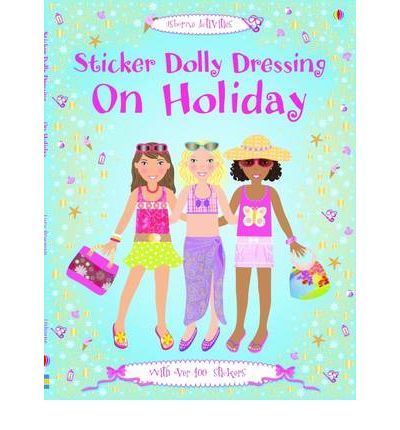 Sticker Dolly Dressing On Holiday